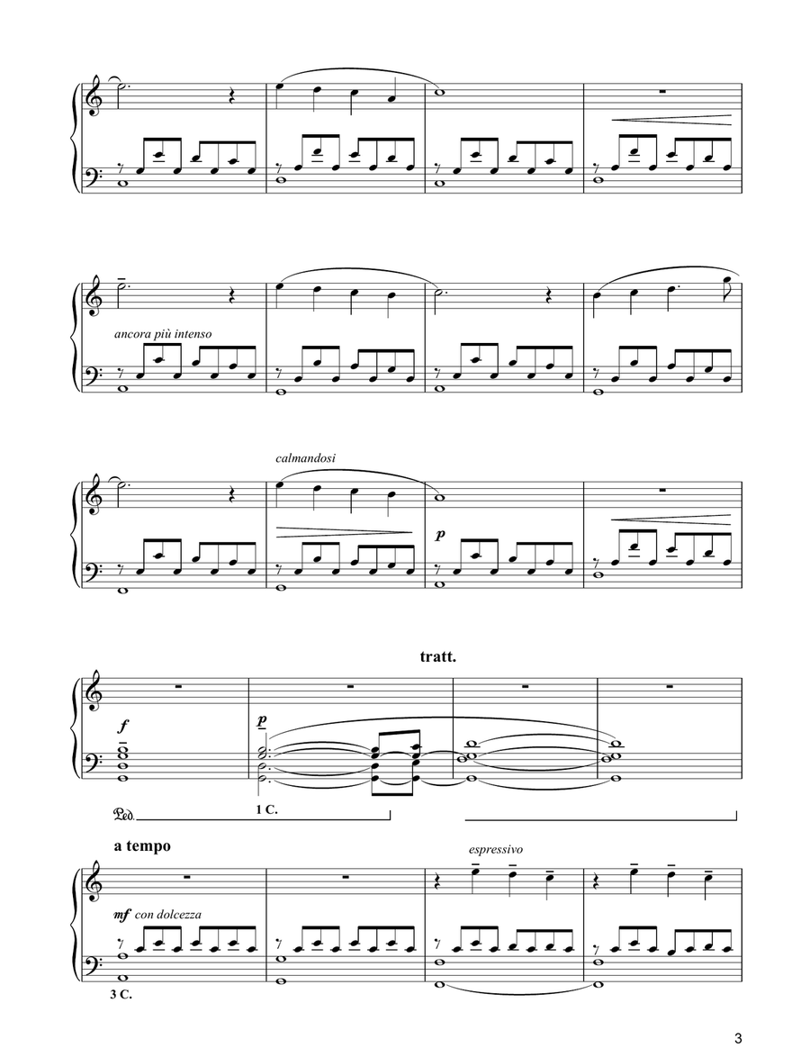 Ombre Piano Solo scores gallery preview page 3