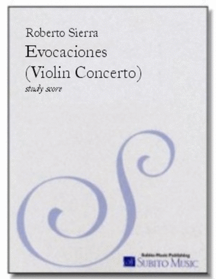 Book cover for Evocaciones concerto