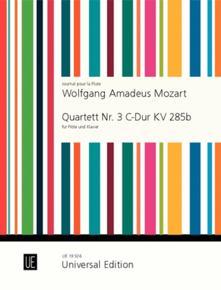 Book cover for Flute Quartet No. 3