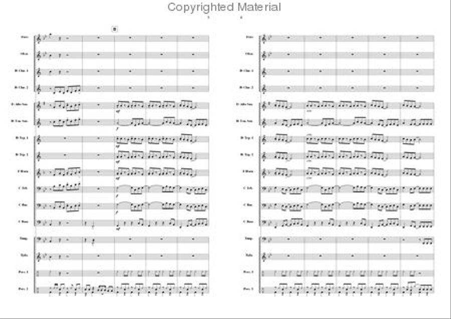 Jamaica Jamaica Concert Band scores gallery preview page 3