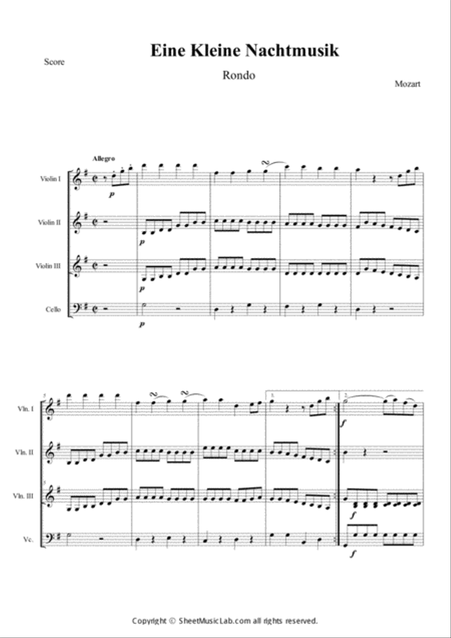 Serenade No.13 