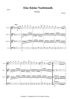 Serenade No.13 "Eine Kleine Nachtmusik" in G major, K.525 4.Rondo