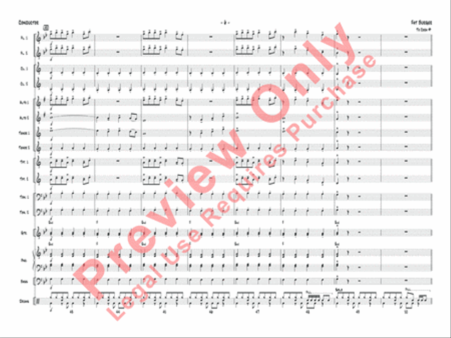 Fat Burger Jazz Ensemble scores gallery preview page 9