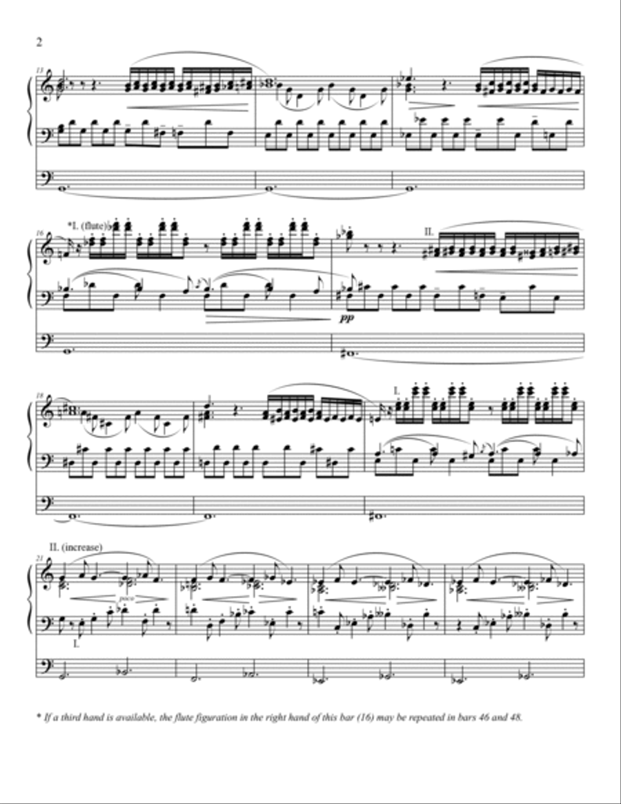 The Enchanted Lake The Enchanted Lake Organ Solo scores gallery preview page 2