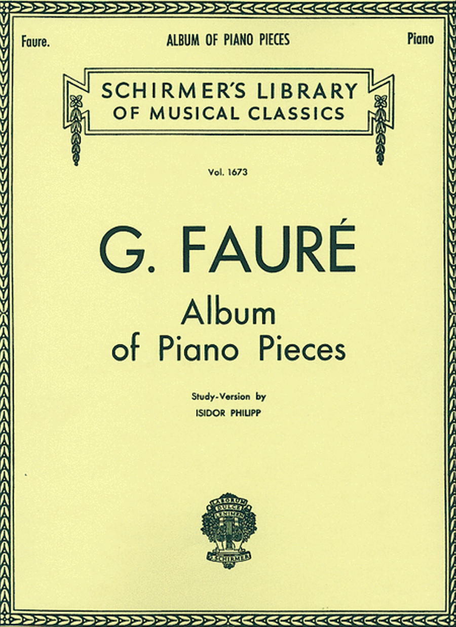 Album of Piano Pieces Piano Solo scores gallery preview page 1