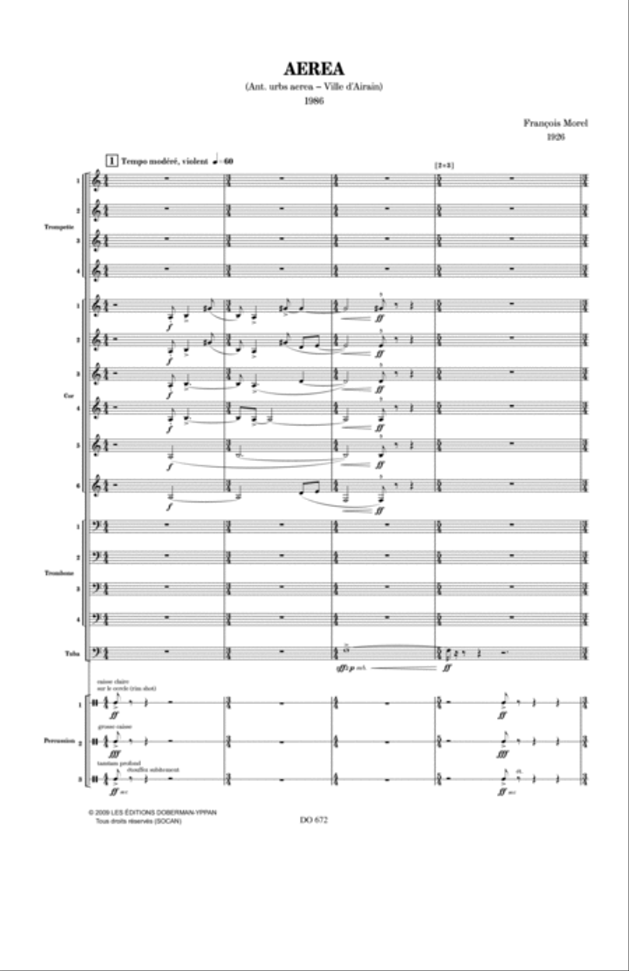 Aerea Score scores gallery preview page 5