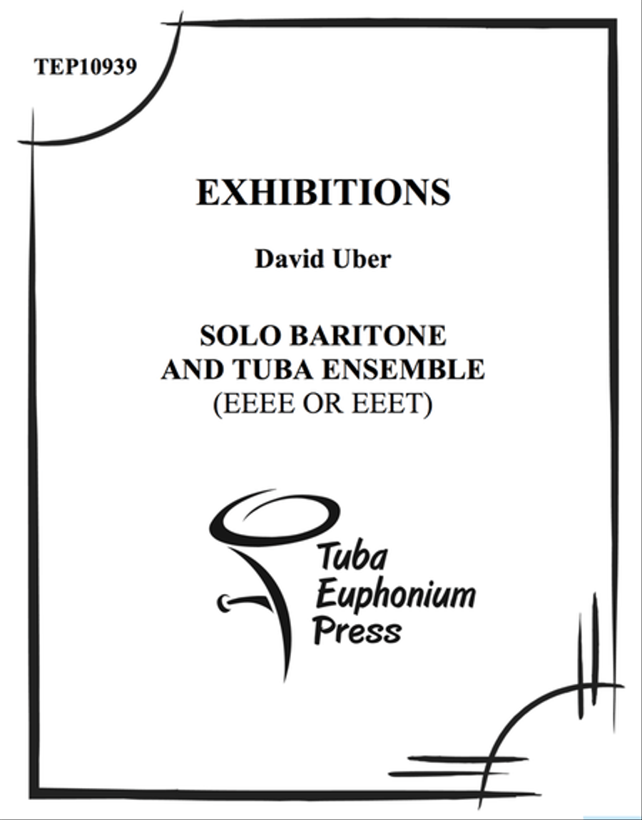 Exhibitions Euphonium scores gallery preview page 1