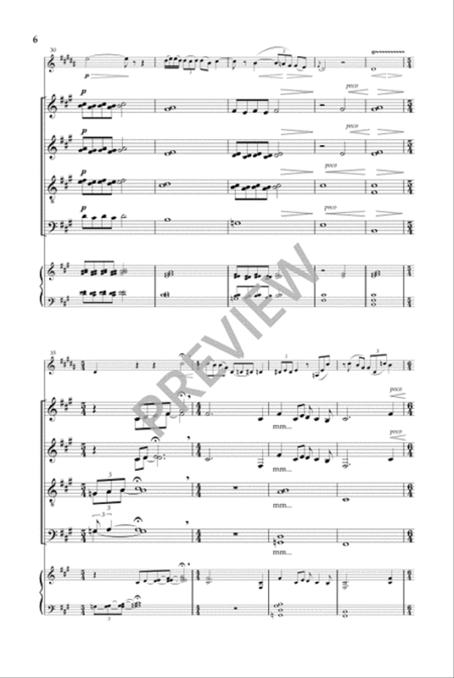 Peegeldused tasasest maast (with Flugelhorn) Divisi scores gallery preview page 7