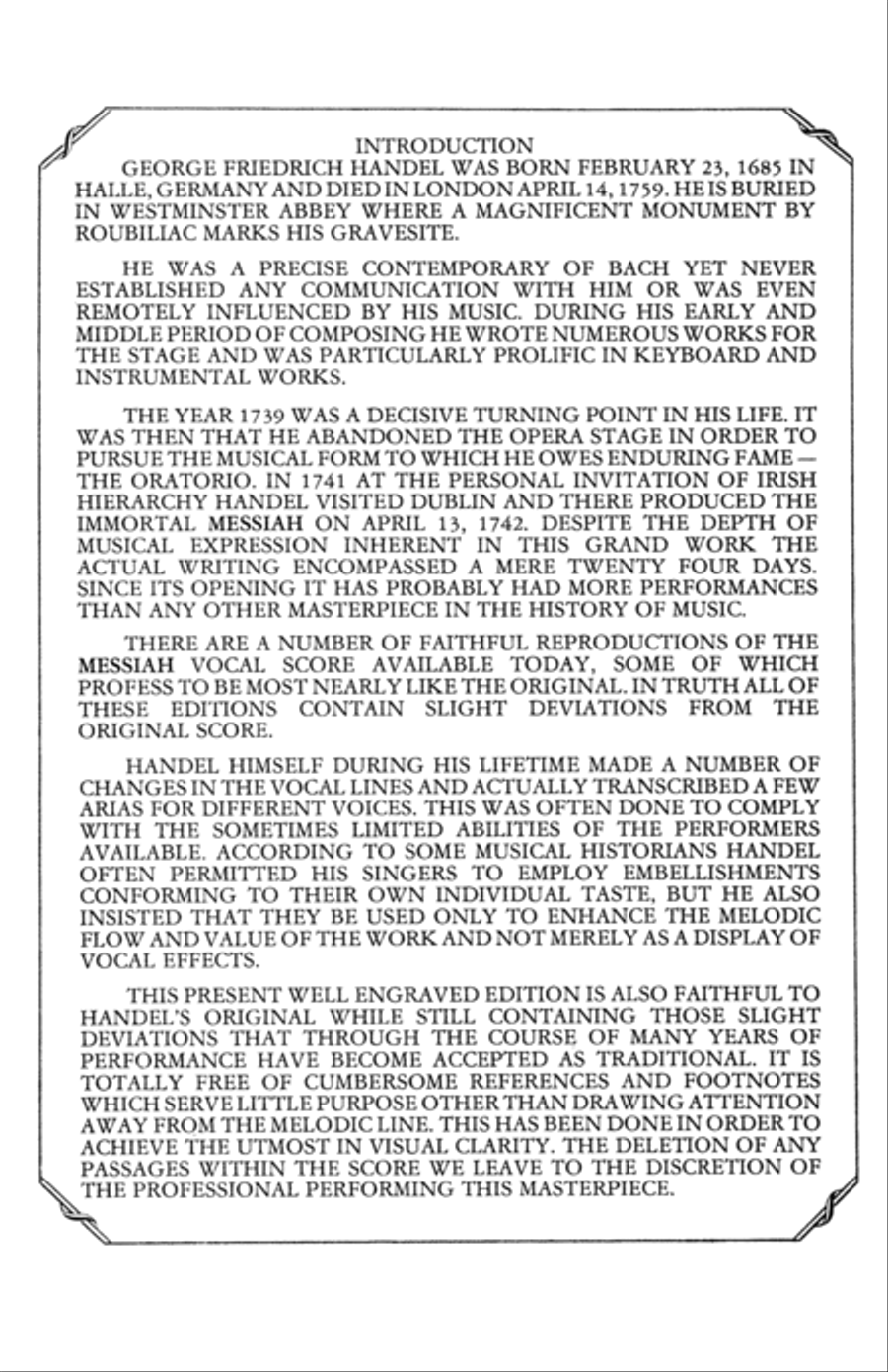 Messiah 4-Part scores gallery preview page 4