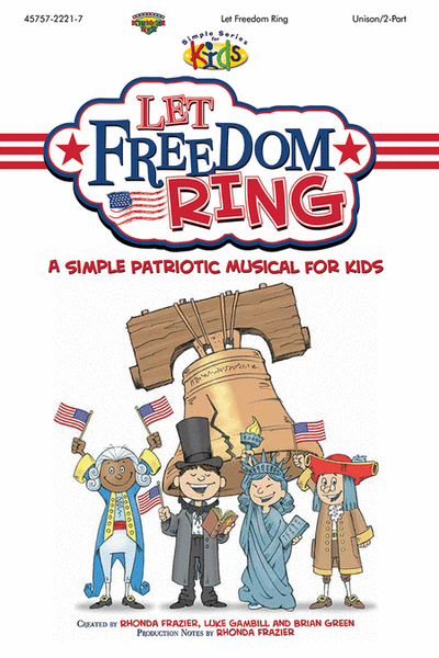 Let Freedom Ring Choral Book (Simple Series For Kids) image number null