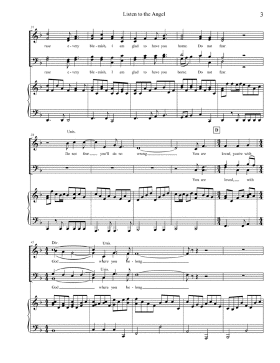 Listen to the Angel 4-Part scores gallery preview page 3