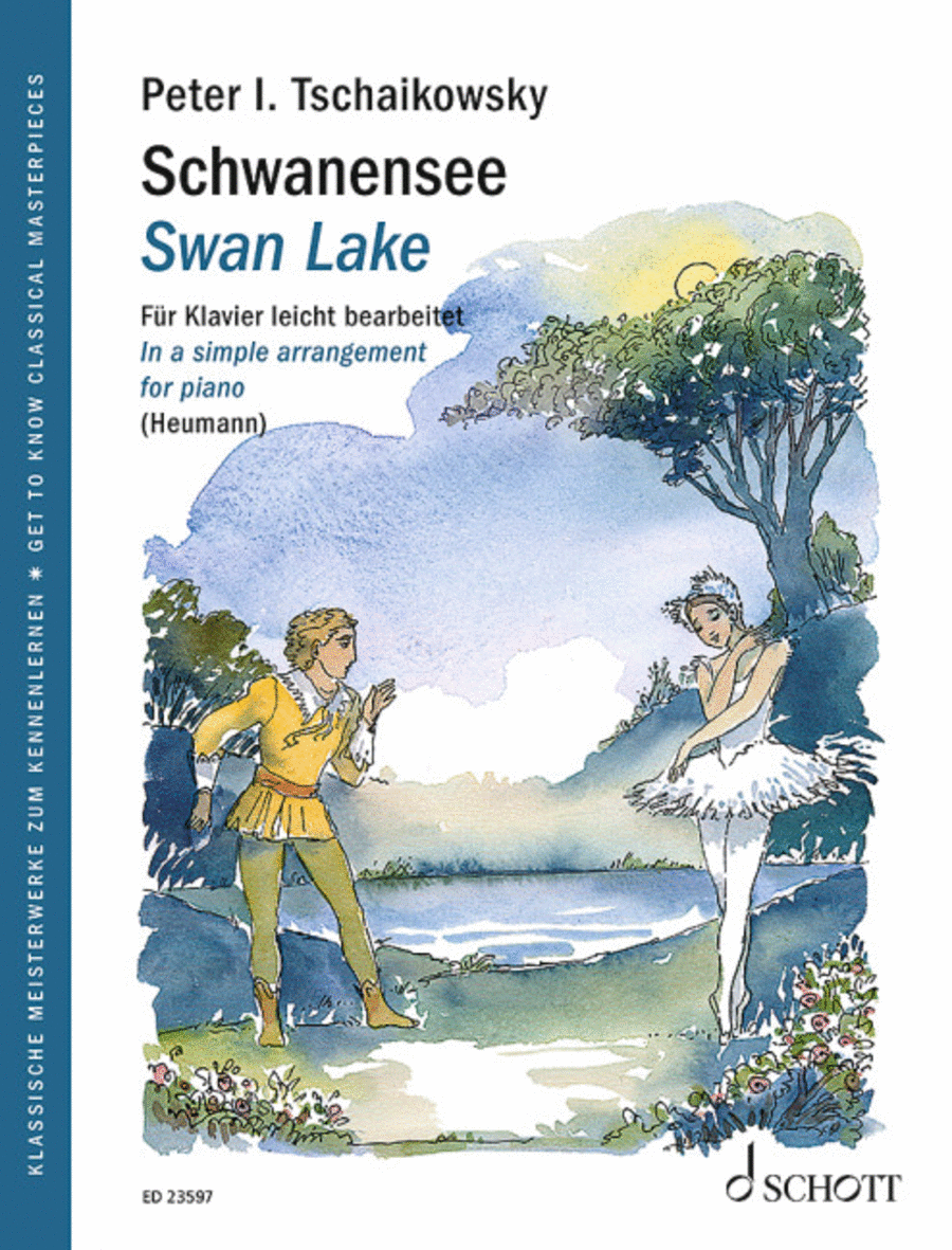 Swan Lake Swan Lake Piano Solo scores gallery preview page 1