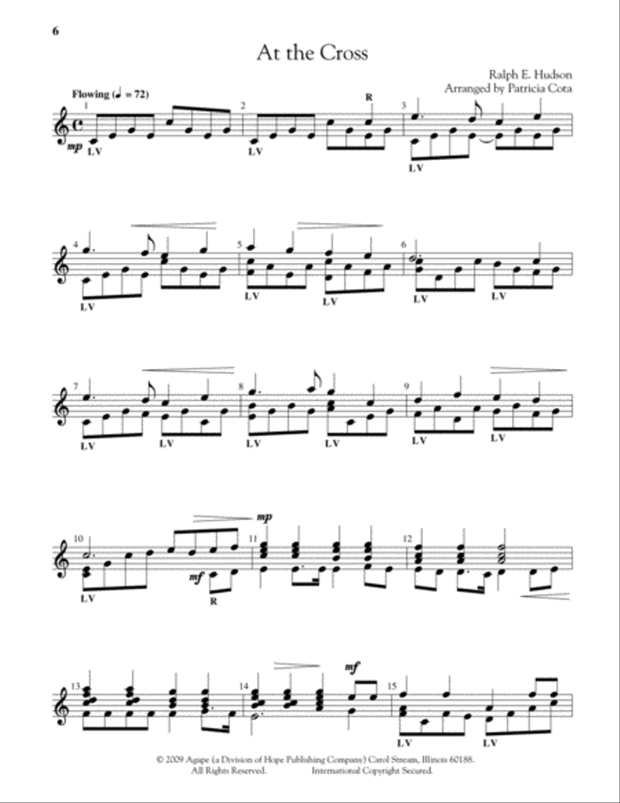 Twelve Bells +1 for Lent and Easter Handbell Choir scores gallery preview page 6