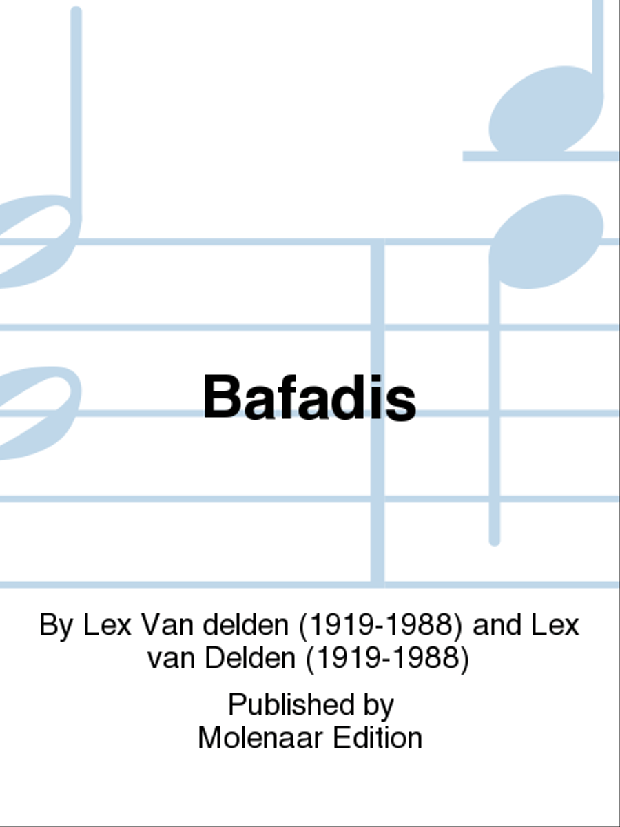 Bafadis Bafadis Orchestra scores gallery preview page 1