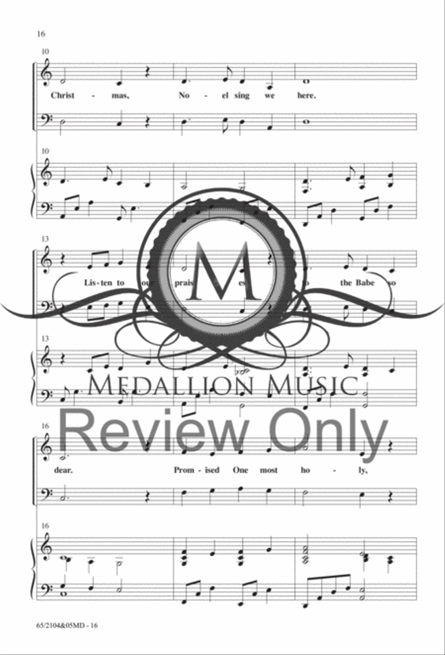 Love Made a Way - SATB with Performance CD 4-Part scores gallery preview page 17