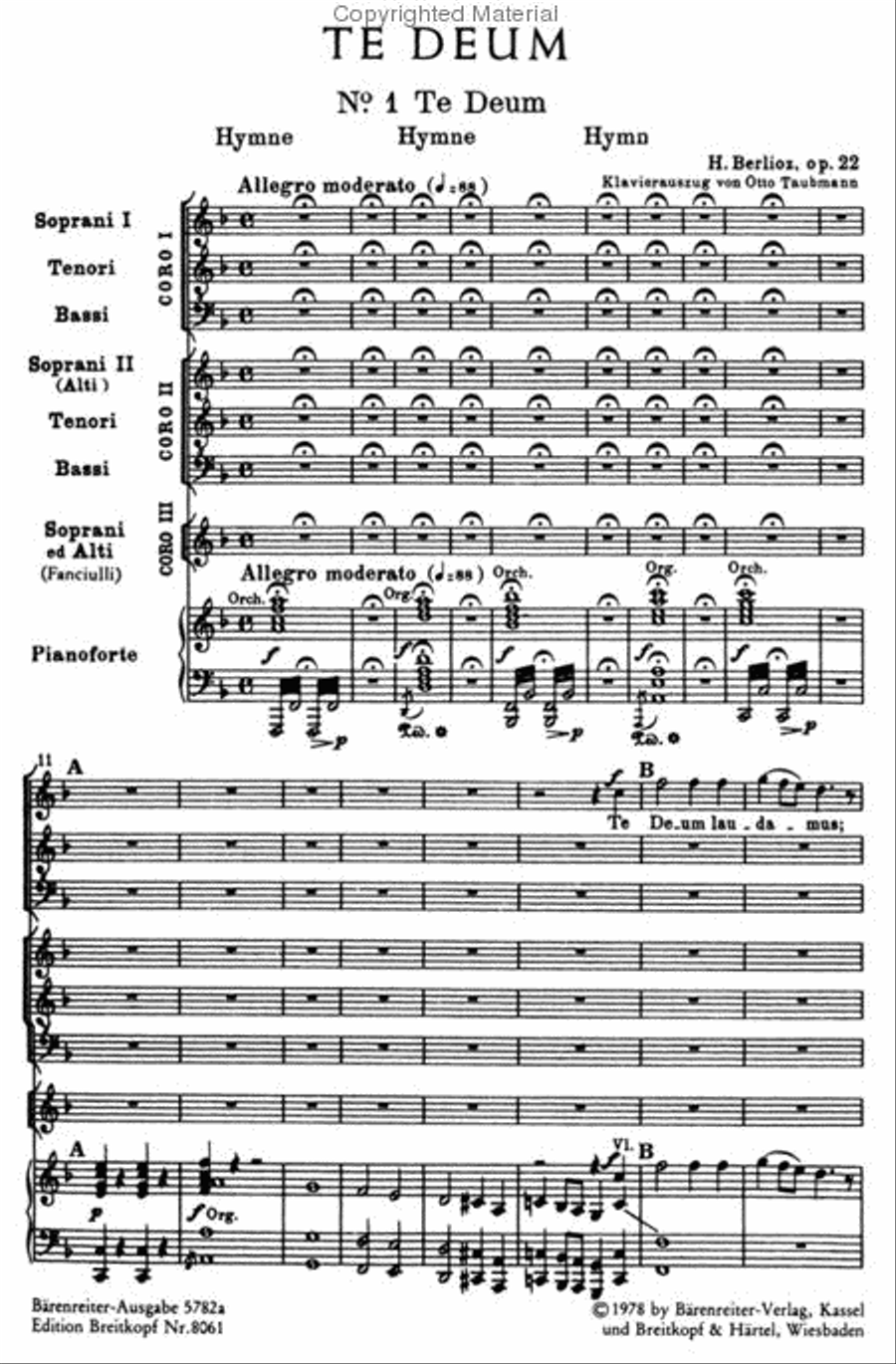 Te Deum, Op. 22 Te Deum, Op. 22 STB scores gallery preview page 2