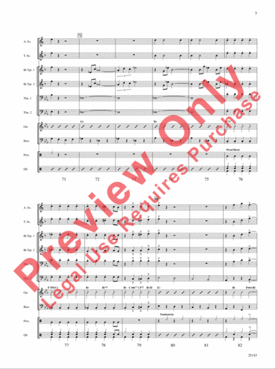 Blow, Gabriel, Blow Blow, Gabriel, Blow Choir scores gallery preview page 8