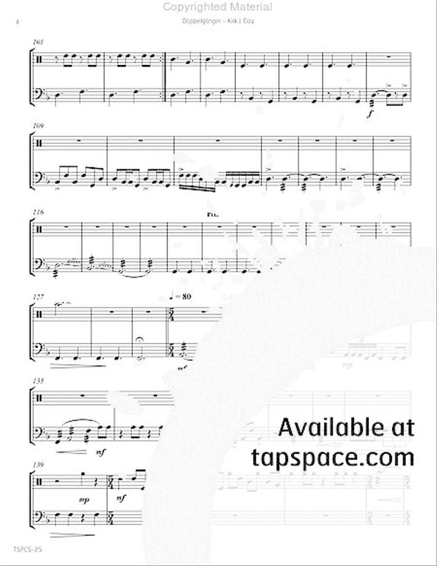 Doppelganger Doppelganger Percussion scores gallery preview page 7