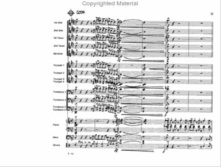 Storm Warning Storm Warning Jazz Ensemble scores gallery preview page 18