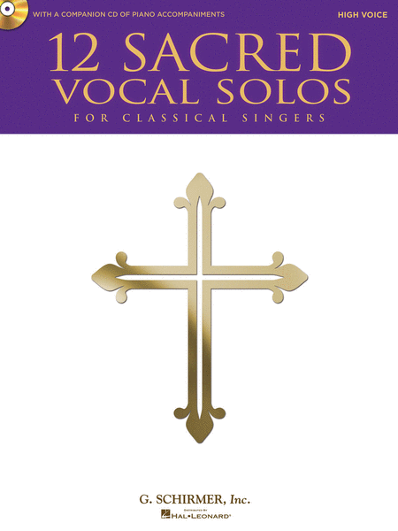 12 Sacred Vocal Solos (High Voice solo)