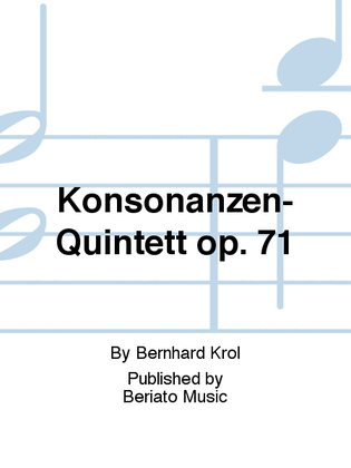 Konsonanzen-Quintett op. 71