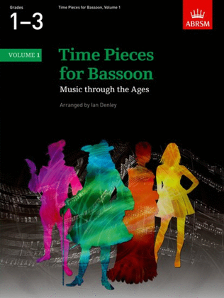 Book cover for Time Pieces for Bassoon, Volume 1