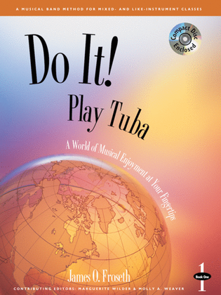 Book cover for Do It! Play Tuba - Book 1 with MP3s