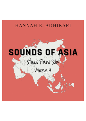 Book cover for Sounds of Asia: 6 Melodic Piano Solos