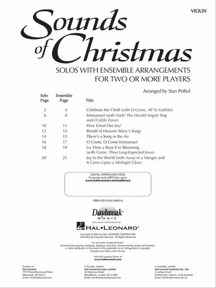 Sounds of Christmas Flute scores gallery preview page 3