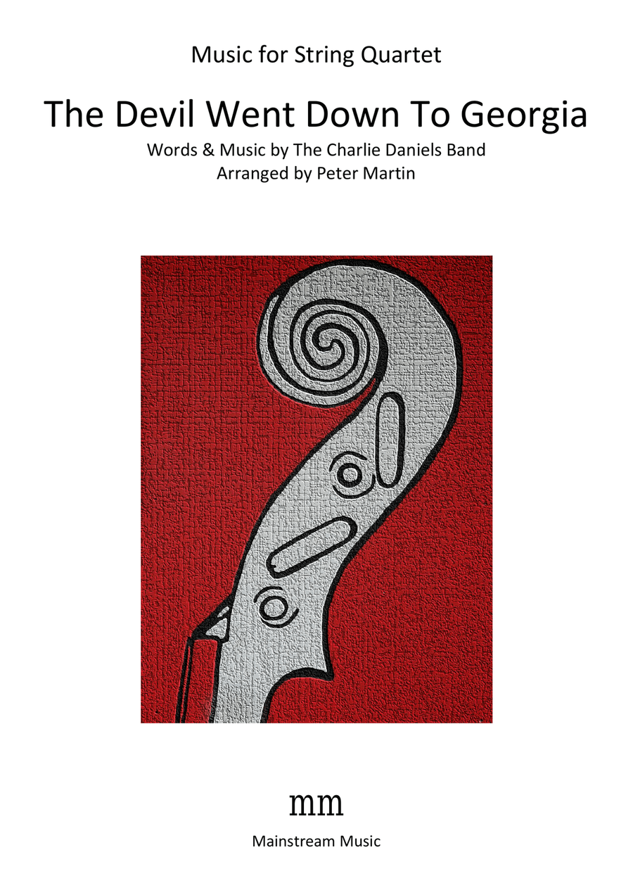 The Devil Went Down To Georgia by The Charlie Daniels Band String Quartet - Digital Sheet Music