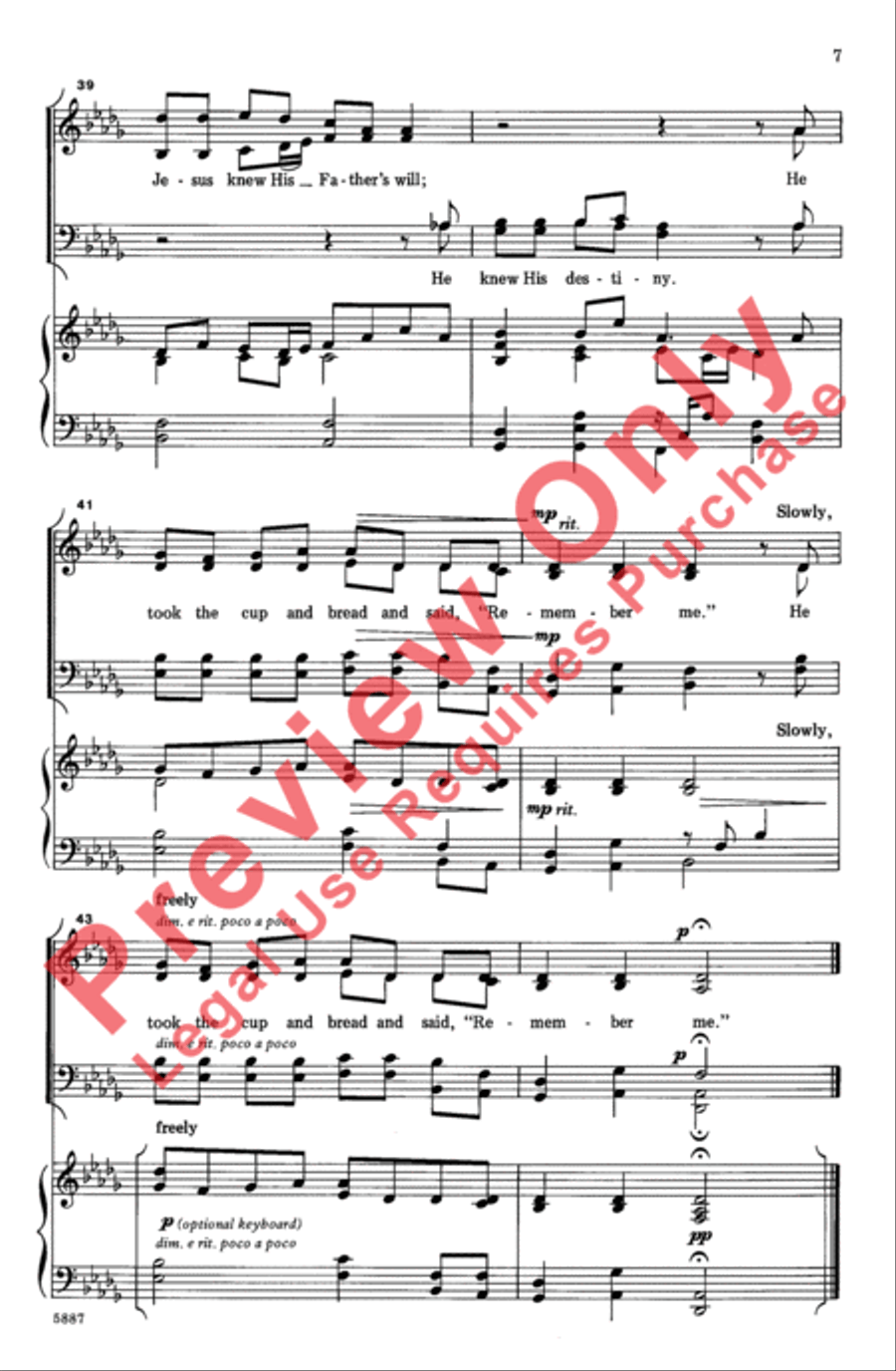 The Upper Room The Upper Room 4-Part scores gallery preview page 7