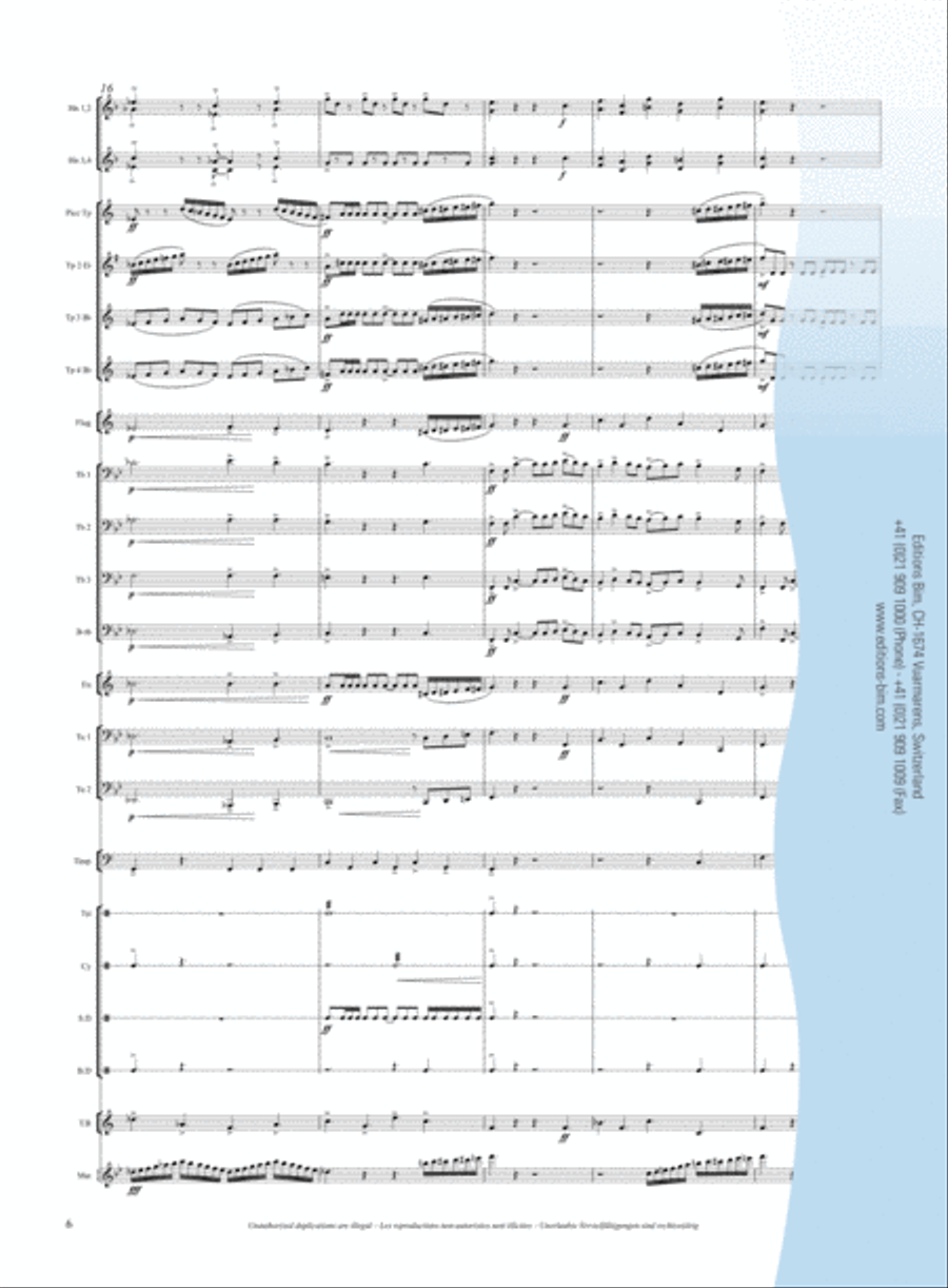 Grand Fanfare Grand Fanfare Brass Ensemble scores gallery preview page 5