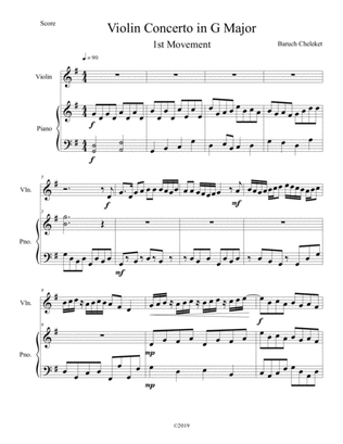 Violin Concerto 1 (1st Movement)