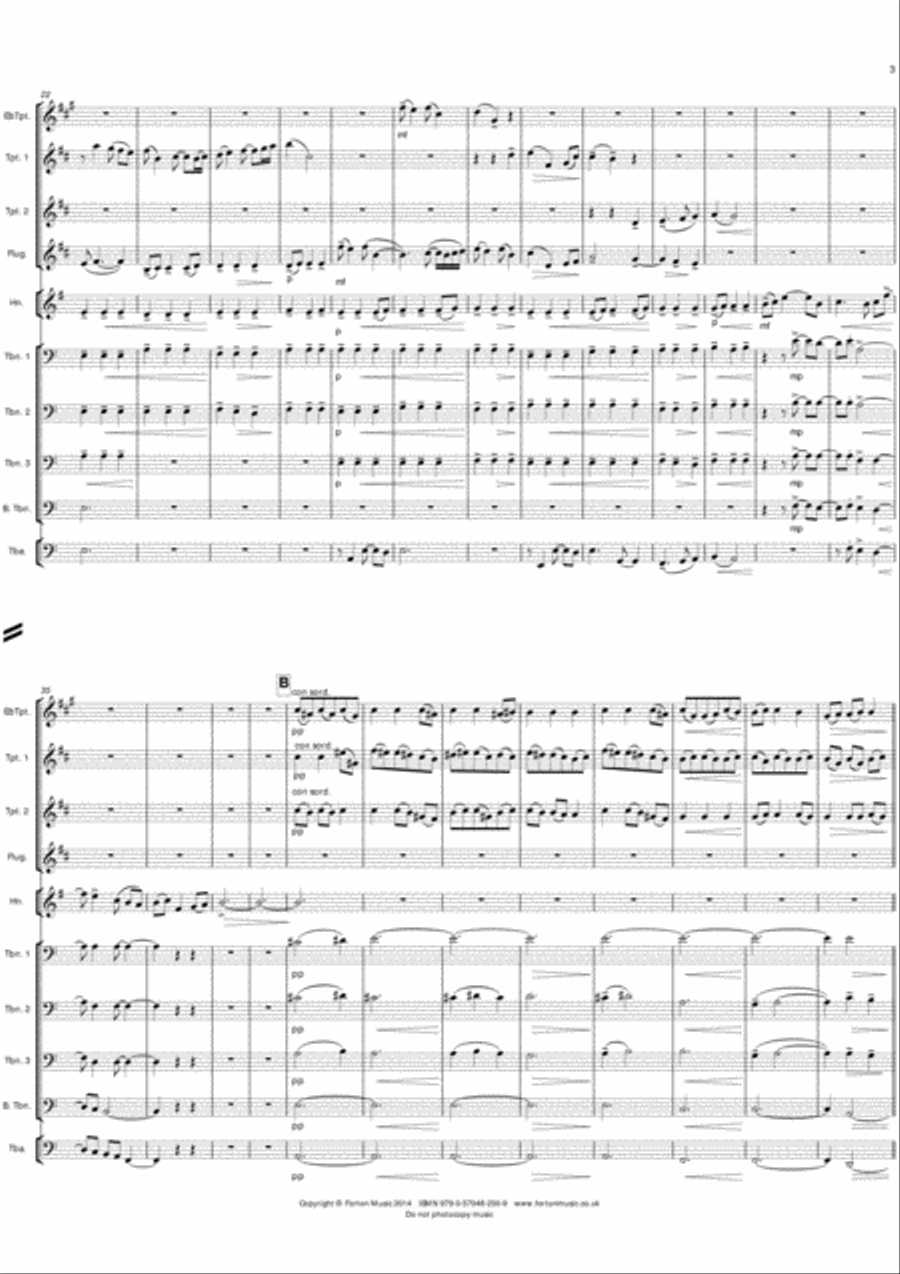 Darkest Hour Brass Ensemble scores gallery preview page 3