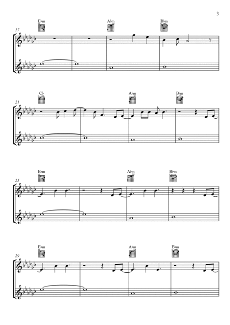 Chamber Of Reflection Chamber Of Reflection Acoustic Guitar scores gallery preview page 3