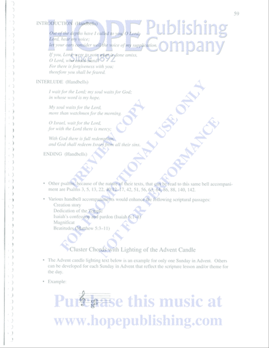 Practical Guide to Arranging Music for Organ, Choir, Handbells & Other Instrumen Choir scores gallery preview page 60