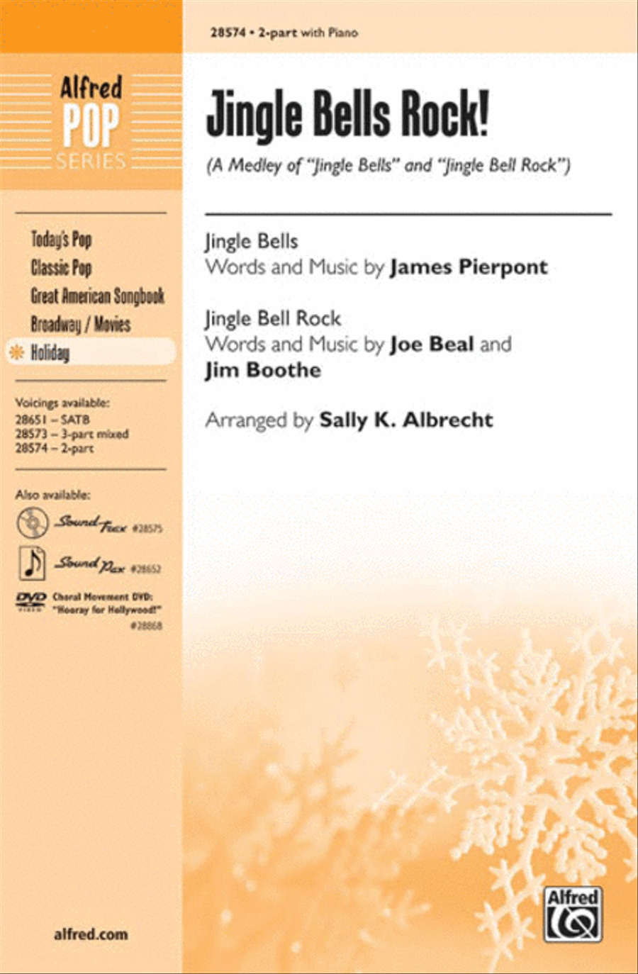 Jingle Bells Rock! (A Medley) 2-Part scores gallery preview page 1