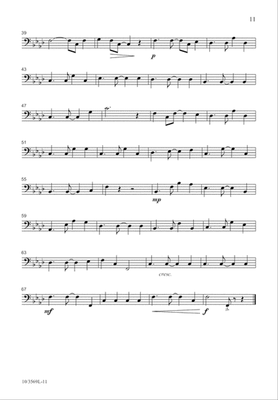 Do You Know the Way to Bethlehem? 4-Part scores gallery preview page 12
