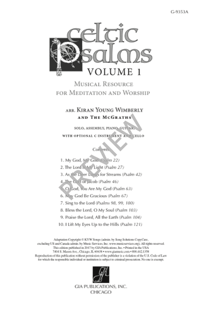 Celtic Psalms - Volume 1, Assembly edition