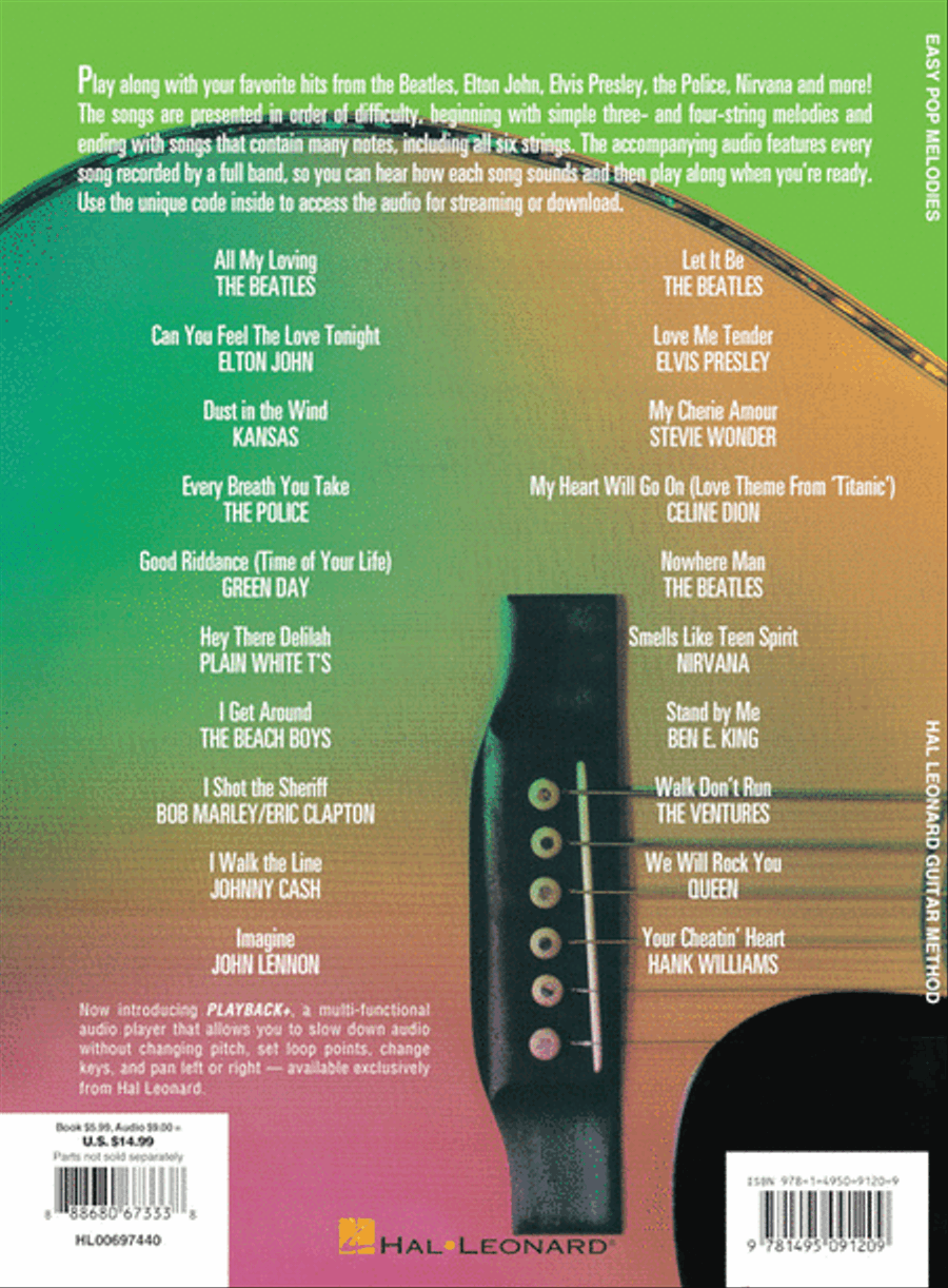Easy Pop Melodies – Third Edition Electric Guitar scores gallery preview page 6