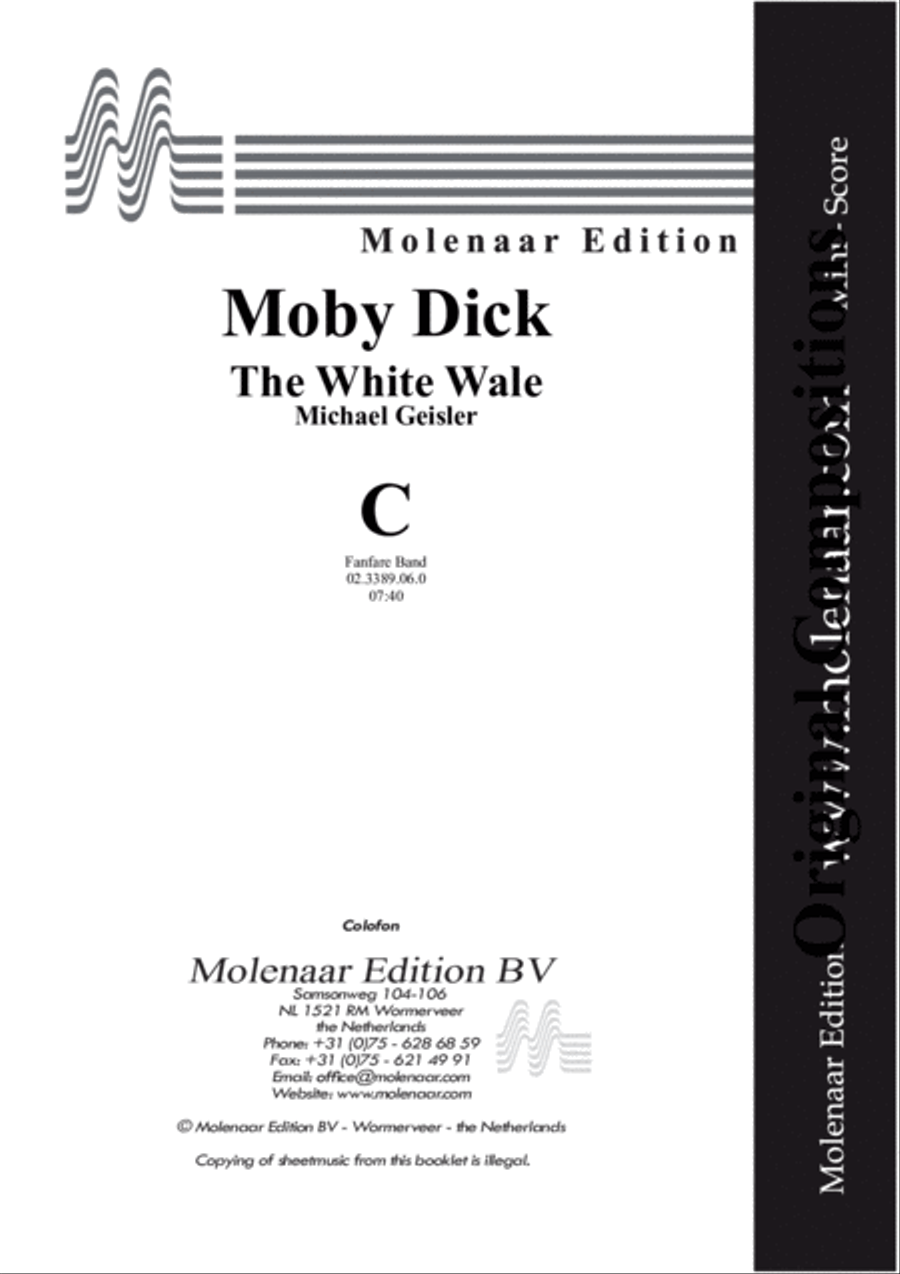 Moby Dick Fanfare Band scores gallery preview page 2