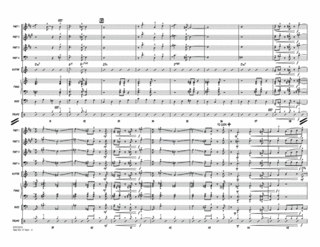 Take The 'A' Train (arr. Mark Taylor) - Conductor Score (Full Score)