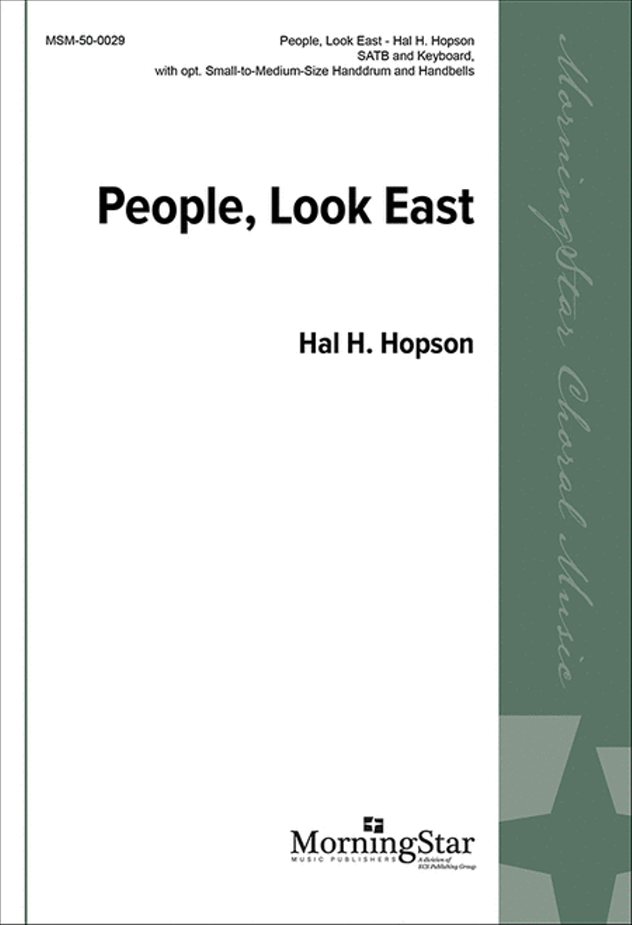 People, Look East 4-Part scores gallery preview page 1