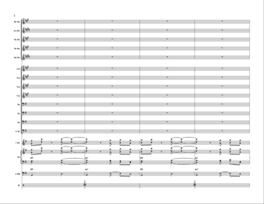 Summer In Central Park Jazz Ensemble scores gallery preview page 2