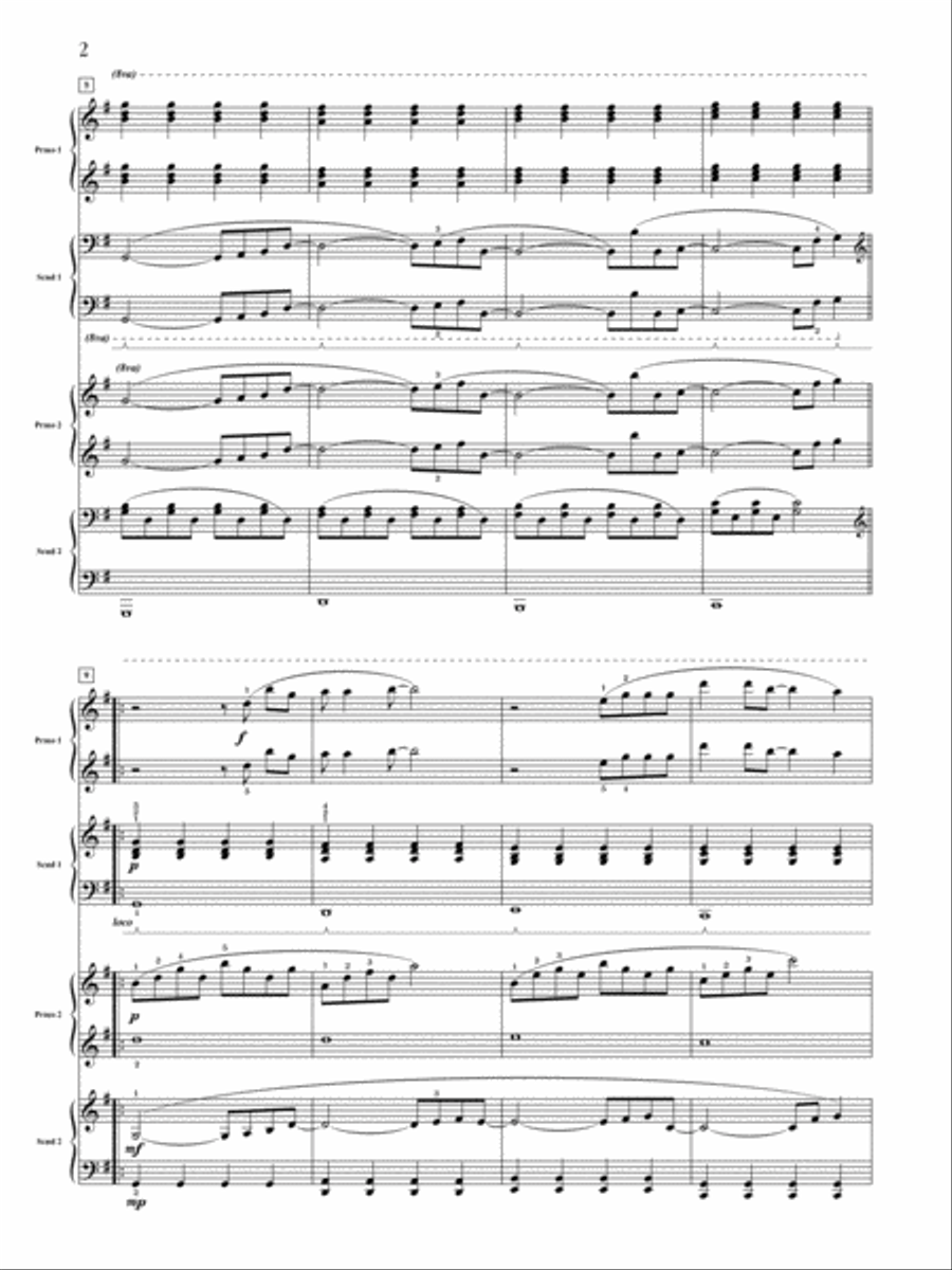 Don't Stop Believin' Small Ensemble scores gallery preview page 3