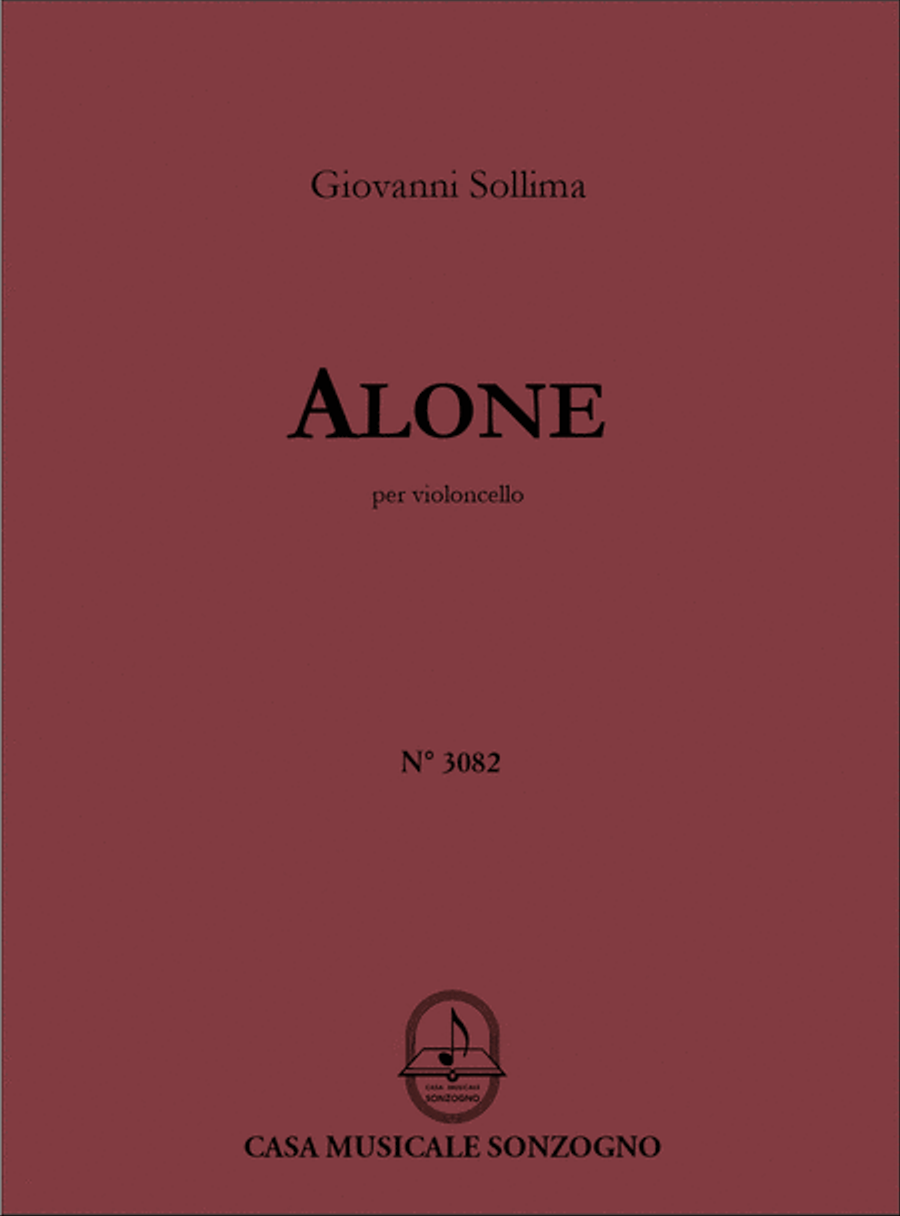 Alone, per Violoncello Cello scores gallery preview page 1