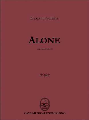 Book cover for Alone, per Violoncello