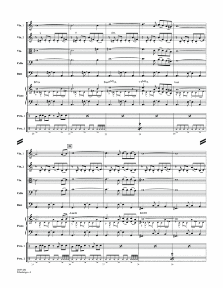 Libertango - Conductor Score (Full Score)