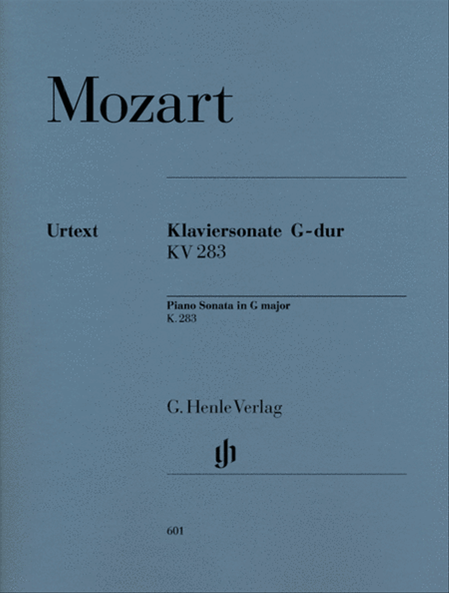 Piano Sonata in G Major K283 (189h) Piano Solo scores gallery preview page 1