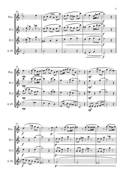 Woodland - Flute Quartet image number null